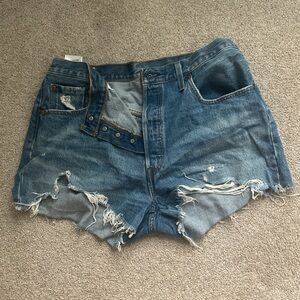 Levi 501 denim shorts